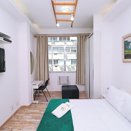 Studio Para 4 Pessoas Com Vista Mar Em Copacabana 리오데자네이루 외부 사진